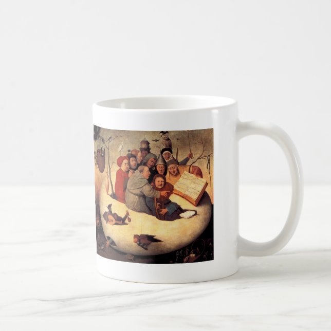 Hieronymus Bosch- The Concert in the Egg Coffee Mug (Right)