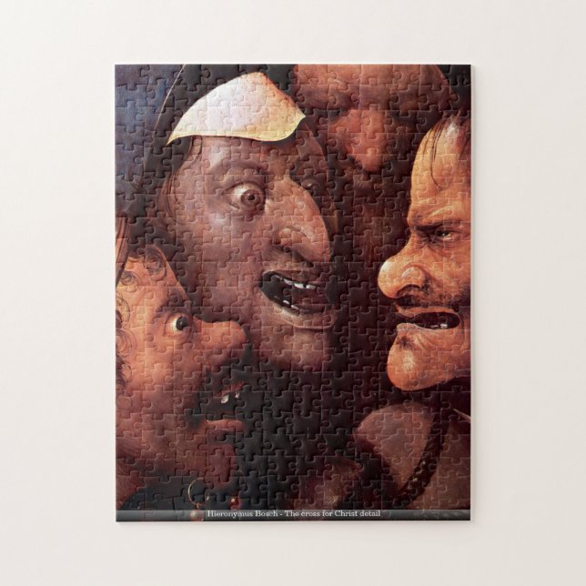 Hieronymus Bosch - The cross for Christ detail PUZ Jigsaw Puzzle (Vertical)