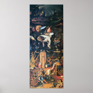 Hieronymus Bosch-The Garden of Delights, Hell Poster
