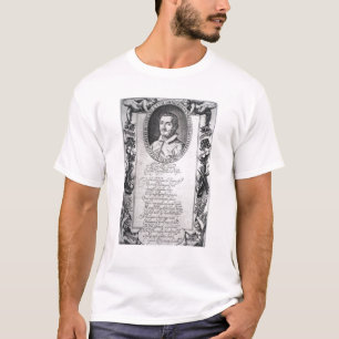 Hieronymus Frescobaldi, engraved by Christian T-Shirt