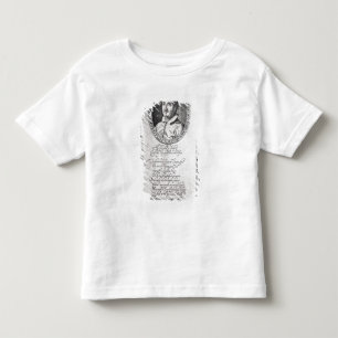 Hieronymus Frescobaldi, engraved by Christian Toddler T-Shirt