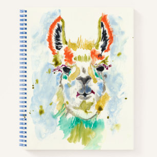 Hifi Llama - Portrait Notebook
