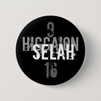Higgaion, Selah, 9, 16 6 Cm Round Badge