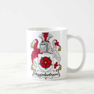 Higginbotham Family Crest Coffee Mug