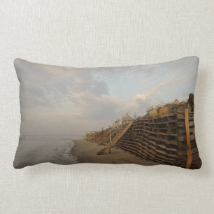 Higgins Beach High Tide Shipwreck Road Lumbar Cushion