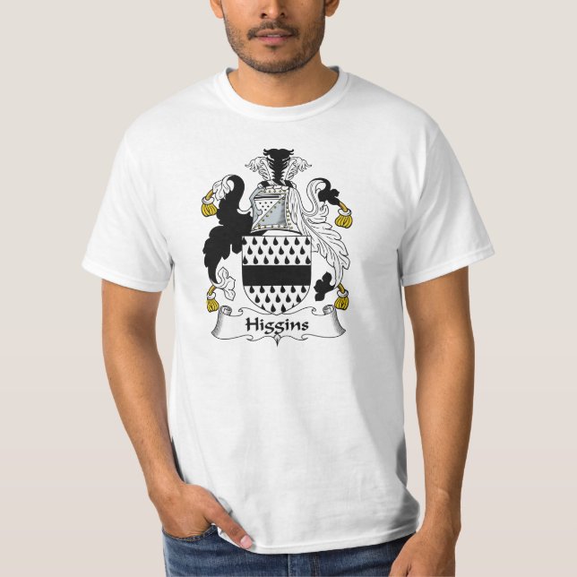 Higgins Family Crest T-Shirt (Front)