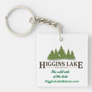 Higgins Lake Nature Key Ring