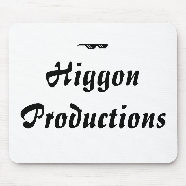Higgon Productions Mousepad (Front)