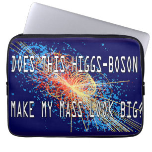 Higgs-Boson Mass Laptop Sleeve