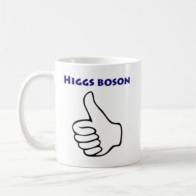 Higgs Boson Mug (Left)