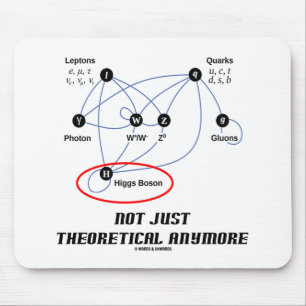 Higgs Boson Not Just Theoretical Anymore Mouse Pad