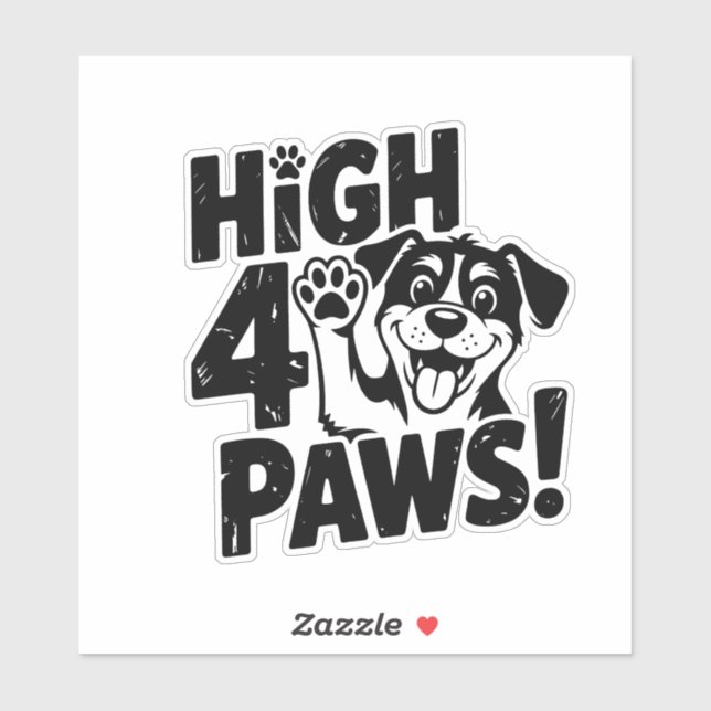 High 4 Paws Dog (Sheet)