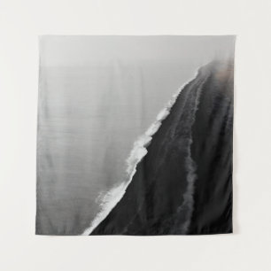 HIGH ANGLE PHOTOGRAPHY OF SEASHORE TAPESTRY