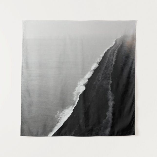 HIGH ANGLE PHOTOGRAPHY OF SEASHORE TAPESTRY (Front)