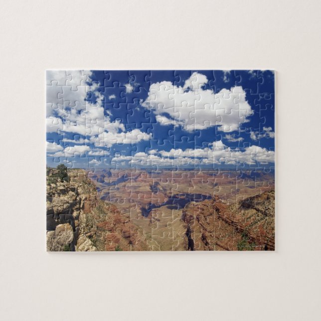 High angle view of a rugged terrain, Grand Jigsaw Puzzle (Horizontal)
