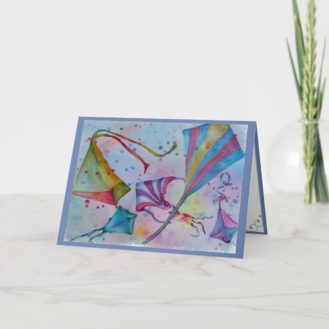 HIGH AS A KITE! CARD (Front)