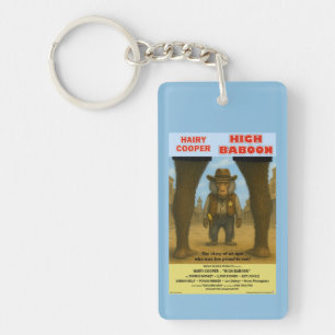 High Baboon Movie Parody Key Ring