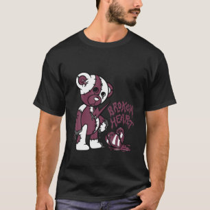 High Bordeaux 1S Tee To Match Broken Heart 1 High