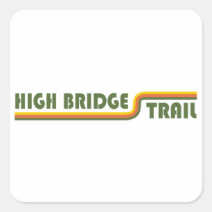 High Bridge Trail Virginia Square Sticker
