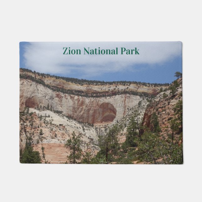 High Cave in Zion National Park Doormat (Front)