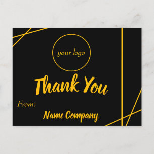 High Class Bussines Thankyou Card