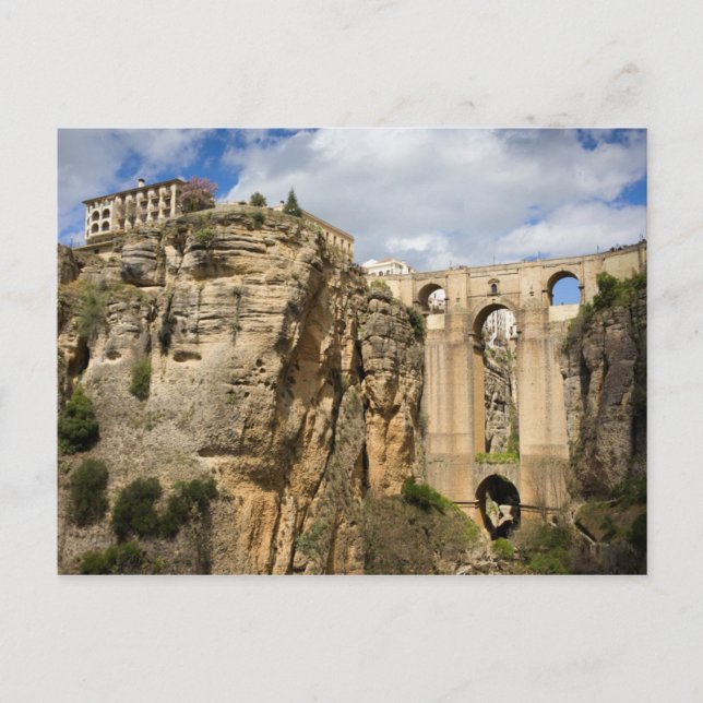 High Cliffs of Ronda in Spain Postcard (Front)
