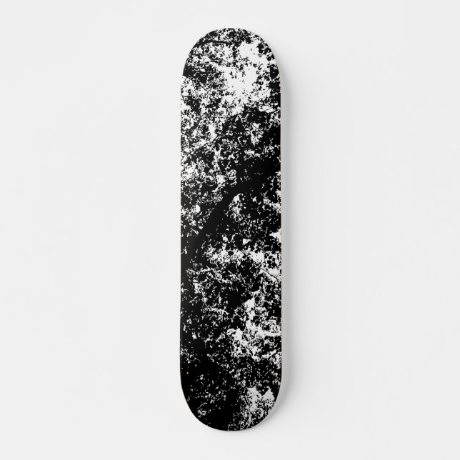 High Contrast Tree 01 Skateboard (Front)