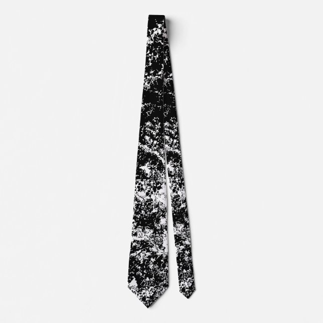 High Contrast Tree 04 Tie (Front)
