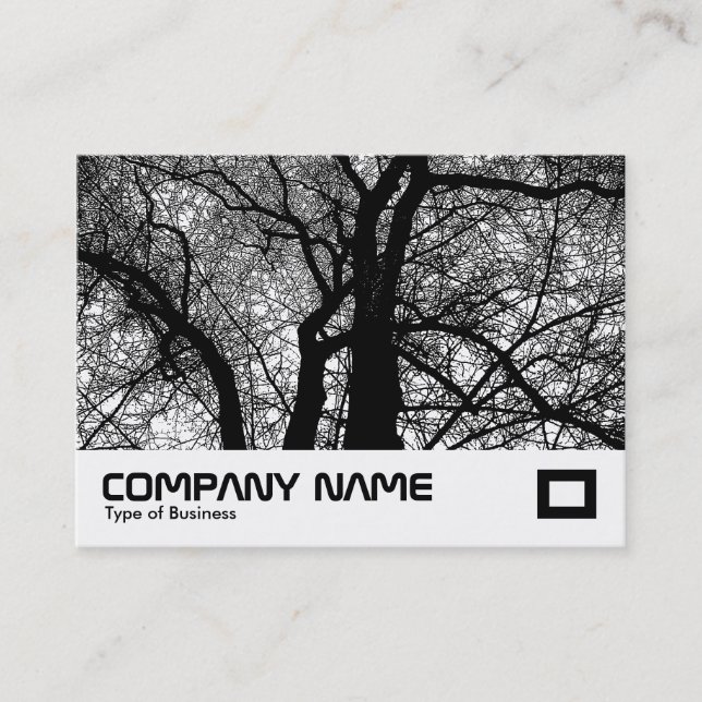 High Contrast Trees Business Card (Front)