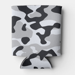 High contrast urban camouflage can cooler