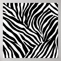 High-Contrast Zebra Stripes Coloring Page Template