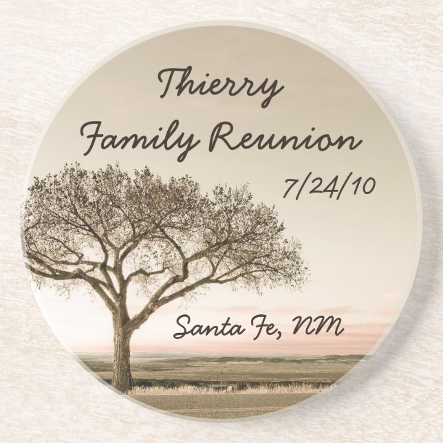High Country Family Reunion Coaster (Front)