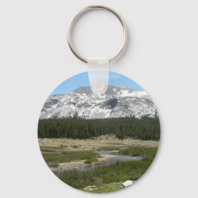 High Country Mountain Stream I Key Ring (Front)
