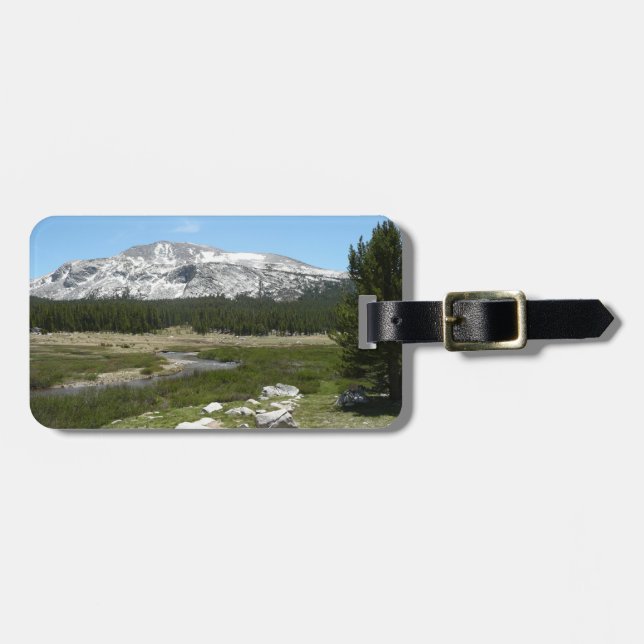 High Country Mountain Stream I Luggage Tag (Front Horizontal)