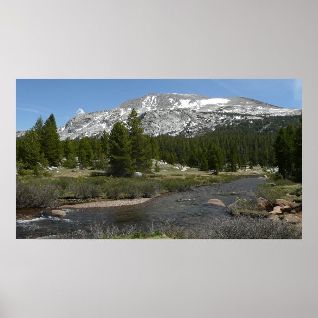 High Country Mountain Stream II at Yosemite Poster (Front)