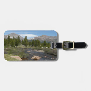 High Country Mountain Stream III at Yosemite Luggage Tag