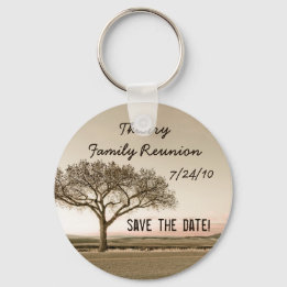 High Country Save the Date Key Ring