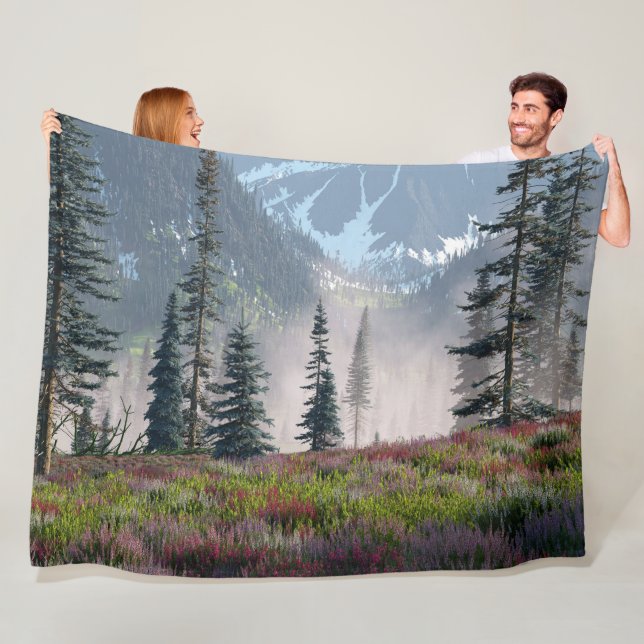 High Country (Spring) Fleece Blanket (In Situ)