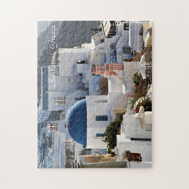 High Definition photography Santorini, puzzle (Vertical)