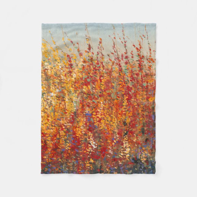 High Desert Blossoms II Fleece Blanket (Front)