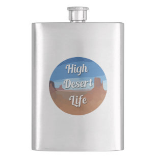 High Desert Life Hip Flask
