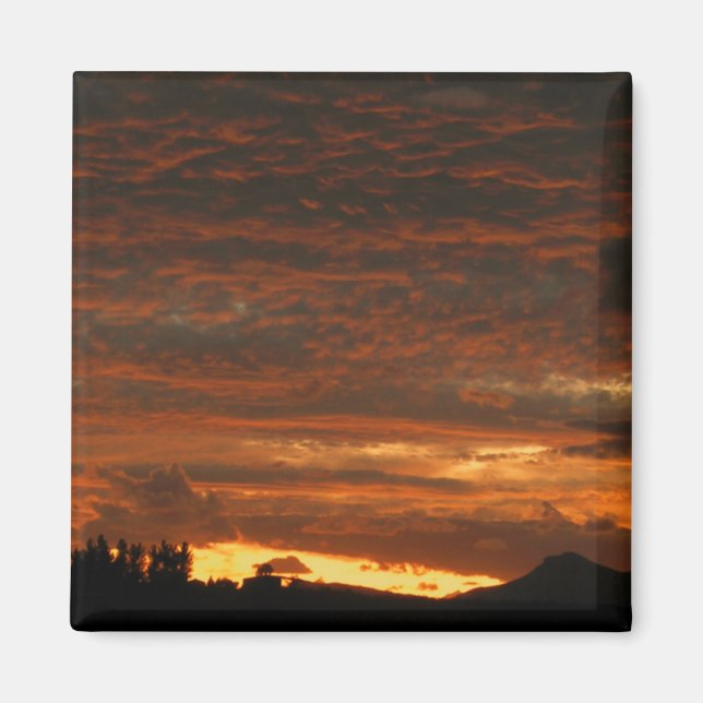 High Desert Sunset Magnet #1 (Front)