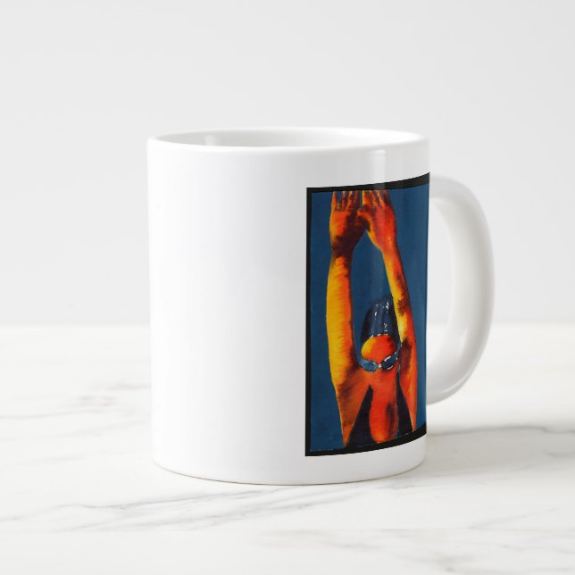 High Diver 2011 Large Coffee Mug (Front Right)