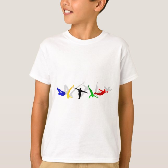 High Divers High Diving Springboard Platform sport T-Shirt (Front)
