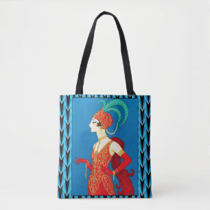 High End Art Deco Fashion Tote Bag