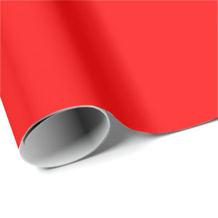 High End Colour Coordinated Red Wrapping Paper