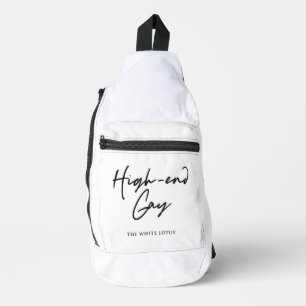 High-End Gay - The White Lotus Sling Bag
