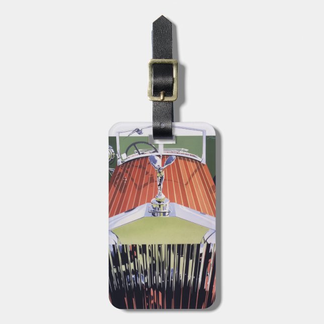 High end luggage tag (Front Vertical)