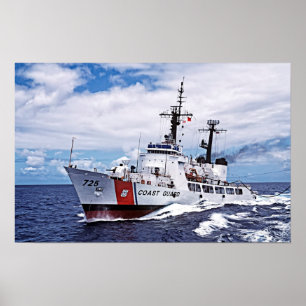 High Endurance Cutter:  USCG Jarvis Poster
