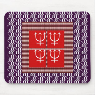 High Energy Thunderbolt Trident Protection Mouse Pad